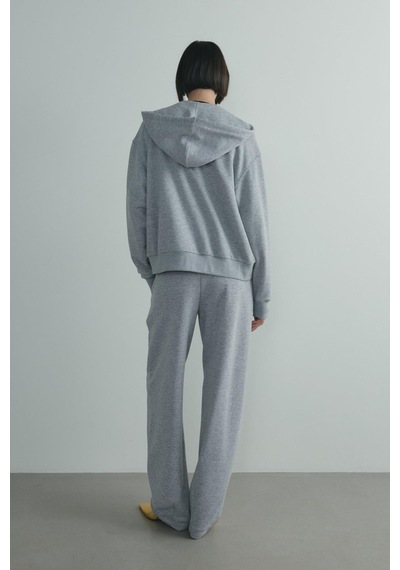 Suud Collection Gri Salted Lastikli Eşofman