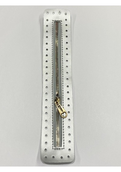 Karantuhafiye Derili Fermuar / Çanta Fermuarı / Kapak Fermuar 30 Cm Silver Silver Çok Renkli
