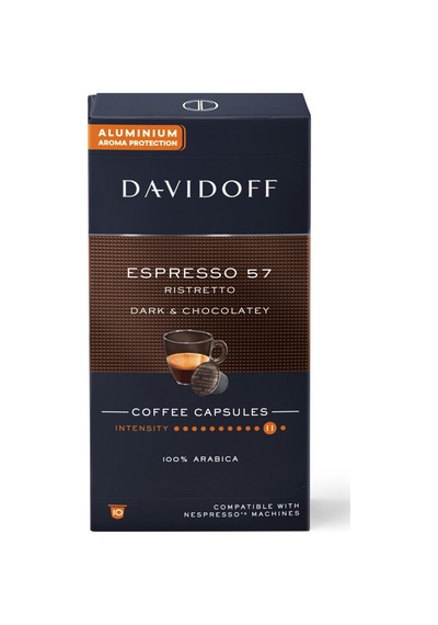 Davidoff Espresso 57 Ristretto Kapsül Kahve 10'lu 55 G - 4 Adet Tarı