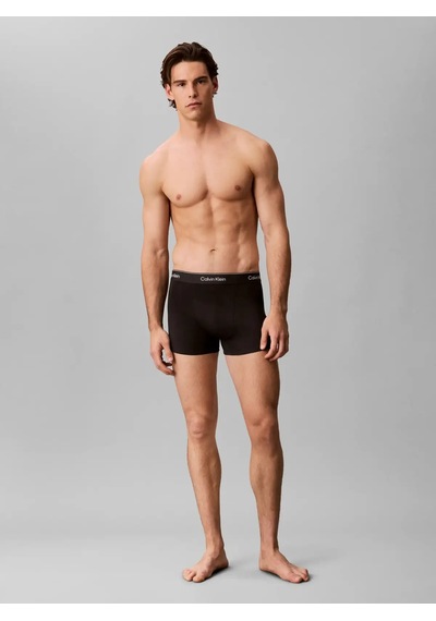 Calvin Klein Relaxed Fıt Trunk 3p, 4m0 Gri Erkek 3'lü Boxer