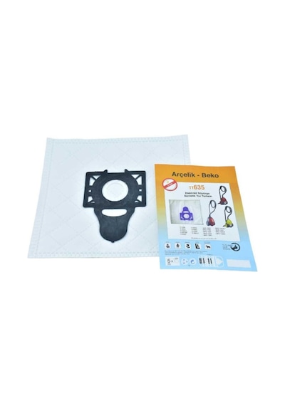 Arçelik Uyumlu Süpürge Toz Torbası S 6350 6355 6360 6380 Y Yp 20 Adet