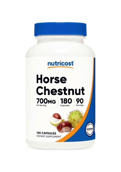 Nutricost Horse Chestnut Extract 700 Mg Per Serving, 180 Caps...