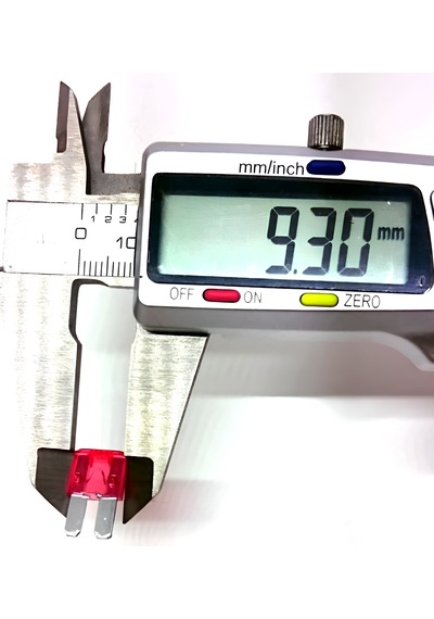 100 Adet Mikro Sigorta 2 Ayaklı 10 Amper