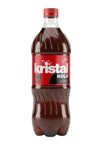 Kristal Kola Şekersiz Gazlı İçecek 1 L 12'li