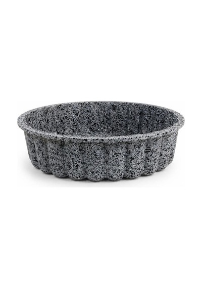 Brioni Stone Age Tart Kalıbı 28 Cm Gri