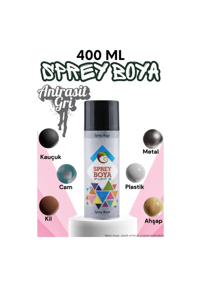 400 Ml Sprey Boya Antrasit Gri Metal Ahşap Beton Duvar Yüzeylere Uygun Hobi Akrilik Mat Parlak Dekoratif Boyası Genel Amaçlı Hızlı Kuruyan Çok Amaçlı Renkli Sprey Boyalar İç Dış Mekan Kendin Yap Dıy Antrasit Gri Antrasit Gri 400 Ml Sprey Boya Antrasit Gri Metal Ahşap Beton Duvar Yüzeylere Uygun Hobi Akrilik Mat Parlak Dekoratif Boyası Genel Amaçlı Hızlı Kuruyan Çok Amaçlı Renkli Sprey Boyalar İç Dış Mekan Kendin Yap Dıy Antrasit Gri Antrasit Gri