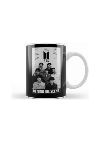 Bts Merch Bts Black Version Kupa Bardak Porselen Karışık