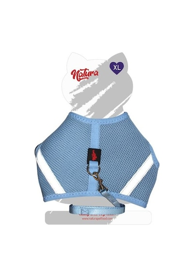 Natura Air Net Harnes For Cats Blue XL