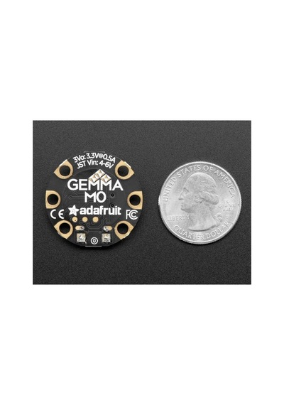 Gemma M0 Adafruit Atsamd21e18 Geliştirme Kartı Sam D Arm Cortex-m0+ 32-bit Gömülü Değerlendirme Kartı