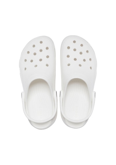 Crocs Classic Platform Clog Günlük Unisex Terlik White Beyaz