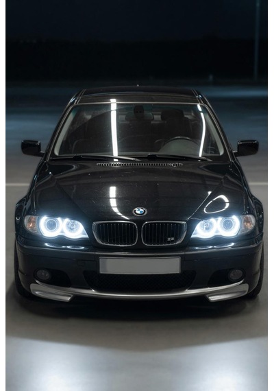 Bmw E46 Led Angel Halka Seti Beyaz Far İçi Halka Takımı Premium Seri 4x131mm