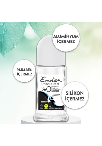 Emotion Invisible Fresh Kadın Deodorant 150 ML + Roll On 50 ML