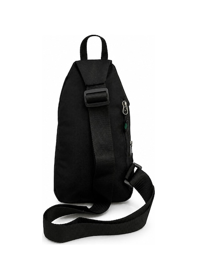 Seventeen Unisex Spor Çok Bölmeli Çapraz Askılı Body Bag Siyah-haki Siyah-hakki