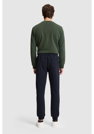 U.S. Polo Assn. Erkek Lacivert Slim Fit Paçası Lastikli Eşofman Altı 50329410-vr033
