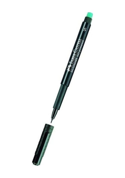 Faber-Castell Asetat Kalemi S Seri Siyah N11.235 Siyah