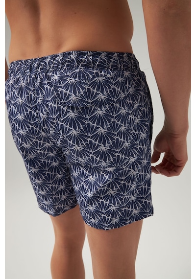 D's Damat Twn Regular Fit Lacivert Baskılı Şort Mayo 8ec62ap03100d
