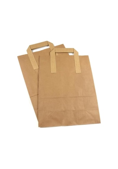 Gizpak Mini Boy Kraft Kağıt Çanta 20x24x10cm 50 Adet