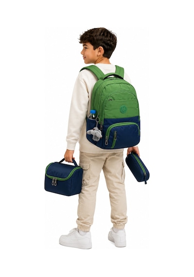 İlk Okul Çantası 3'lü Seti Unisex Çocuk İlkokul Çantası Bvt-8010 Yeşil-lacivert Yeşil - Lacivert İlk Okul Çantası 3'lü Seti Unisex Çocuk İlkokul Çantası Bvt-8010 Yeşil-lacivert Yeşil - Lacivert
