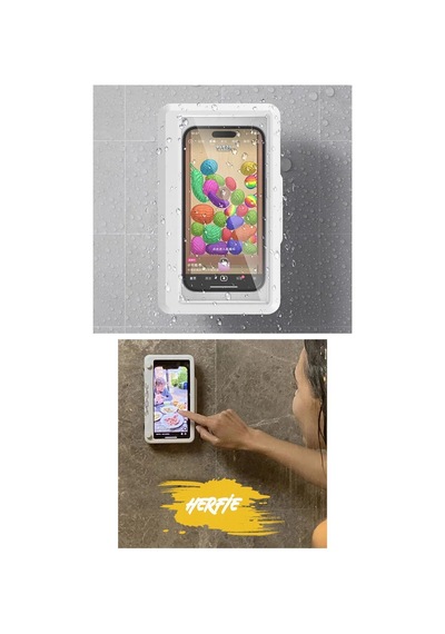 Su Geçirmez Telefon Tutucu Hareketli Kılıf Stand Dönebilir Ekran Kullanılabilir Dokunmatik