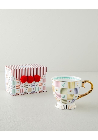 Bright Ophelia New Bone China Kupa 460 Ml Renkli