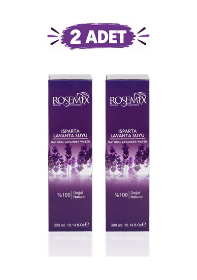 Rosemix - 908 - - Doğal Lavanta Suyu 300 Ml - 2 Adetlik - Shopgpt - Set Ürün
