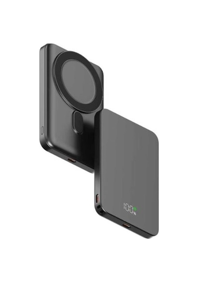 Snapron Snp-3020 Slim Pd 22.5w Hızlı Şarj Lcd Ekran Magsafe 5000 Mah Powerbank