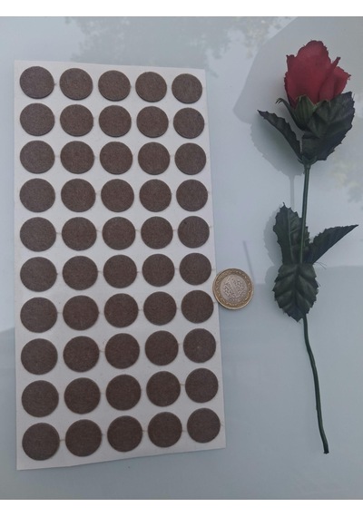 Keçe 90747 Hrd 4 Paket 20 Mm Kahve Masa Sandalye Koltuk Baza Ayak Çizdirmez Yapışkanlı