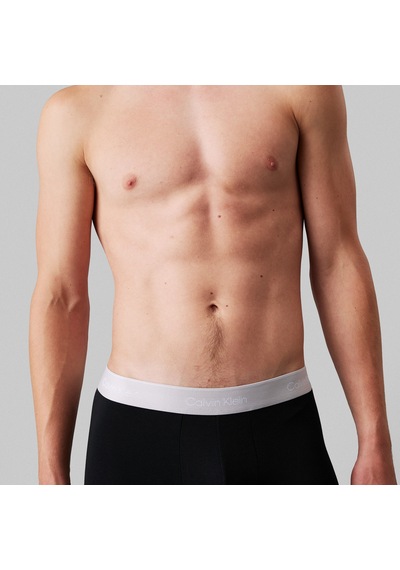 Calvin Klein Low Rise Trunk 3'lü Erkek Siyah Boxer 026 Lv00nb4389 Siyah