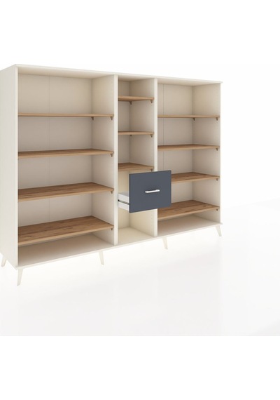 Hyperion Dolap 11 Raflı 3 Çekmeceli 220x44x163 Aytaşı-çam/antras Aytaşı-çam/antrasit Hyperion Dolap 11 Raflı 3 Çekmeceli 220x44x163 Aytaşı-çam/antras Aytaşı-çam/antrasit
