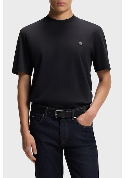 Boss Erkek T Shirt 50555844 404 Lacivert Lacivert