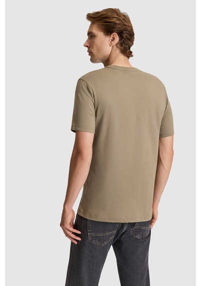 U.S. Polo Assn. U.s. Polo Assn. Erkek Haki Tişört 50327202-vr027
