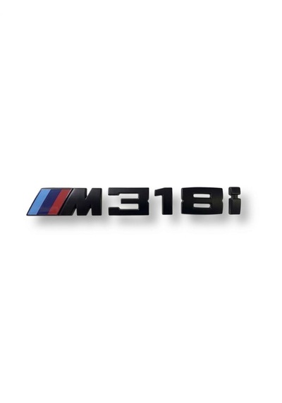 Bmw M318i Bagaj Yazısı Siyah Renk - Bmw M318i Trunk Lettering Black Color Diğer