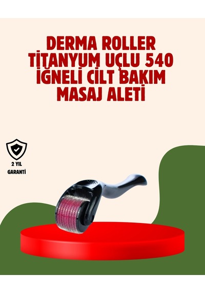 Zenvia Dermaroller 1 Mm Akne İzleri Ve Çatlak Giderici Cilt Bakım Aleti Znv2026