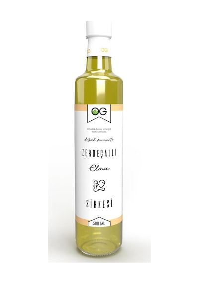 OG natural Zerdeçallı Elma Sirkesi 500 ML