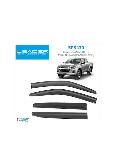 Cam Rüzgarlığı Sunplex Isuzu D-max 2018 Sonrası 4lü