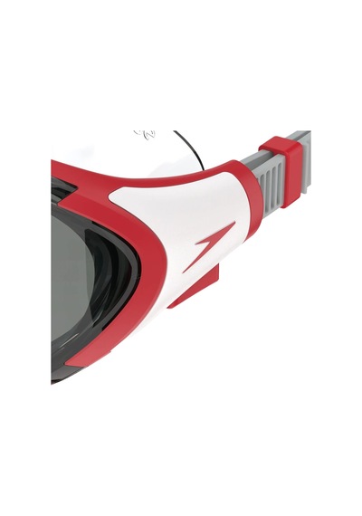Speedo Bıofuse 20 Ju Mask Unısex Çocuk Kırmızı Yüzücü Gözlüğü Rdb