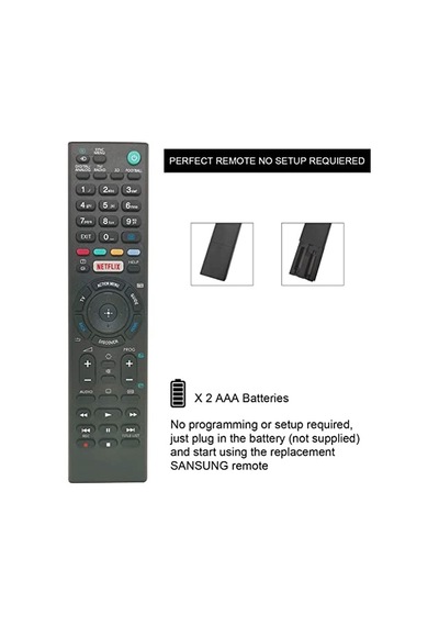 Smart Tv Için Uygun Netflix Düğmeli Yeni Uzaktan Kumanda - Kurulum Gerektirmez Rmt-tx100d Rmt-tx200e Rmt-tx101j Rmt-t