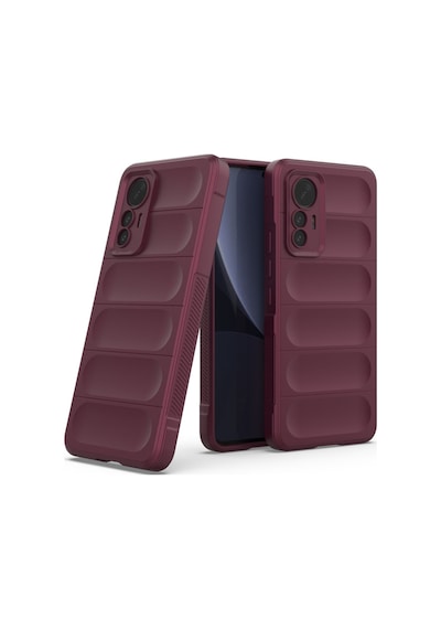 Mi 12 Lite Kılıf Optimum Silikon - Bordo
