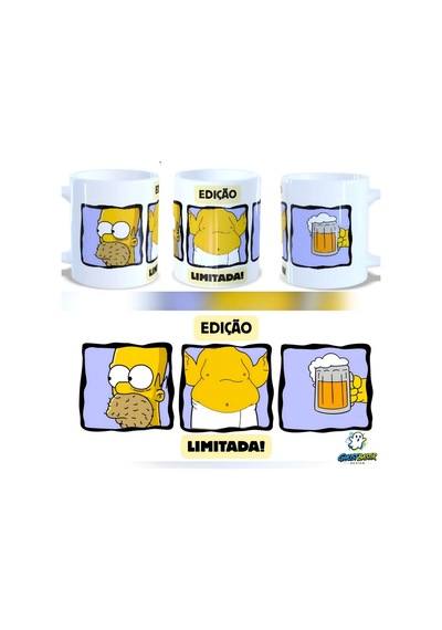 Simpsons Kupa Bardak Tek Adet K0407 Çok Renkli