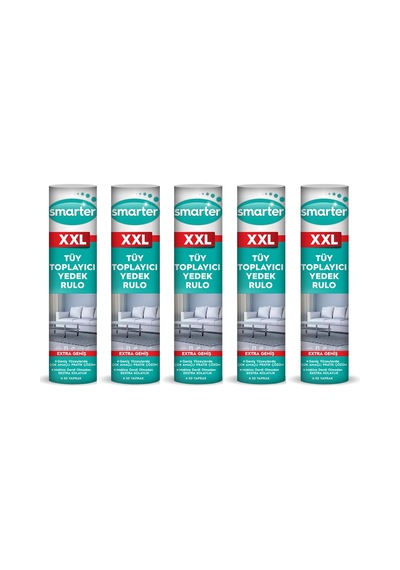 Xxl Tüy Toplayıcı Yedek Rulo 5 Li Paket