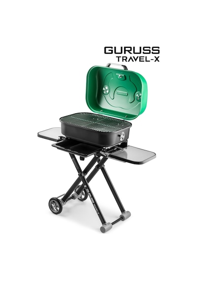 Guruss Travel-x Taşınabilir Mangal Tam Set Yeşil Model:grs18