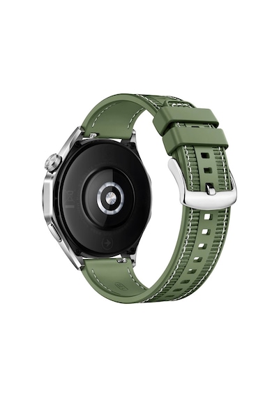 Forzacase Huawei Watch Gt2 46 Mm İle Uyumlu Dikişli Kumaş Görünüm Silikon Kordon Kayış - Fc910