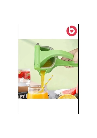 Pratik Meyve Limon Narenciye Sıkacağı Manuel Süzgeçli Plastik Diğer