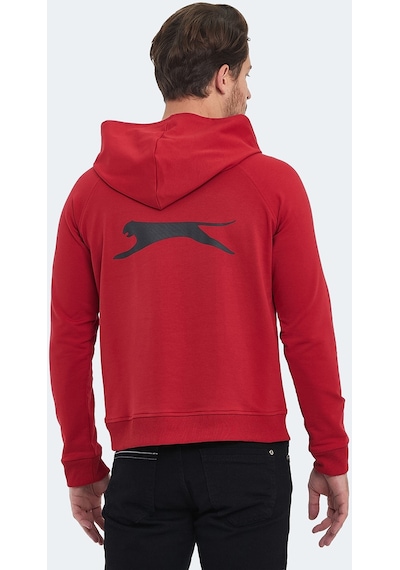 Slazenger KICKER IN Erkek Sweatshirt Kırmızı