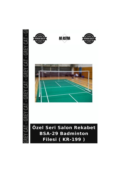 Özel Seri Salon Rekabet Bsa-29 Badminton Filesi Kr-199