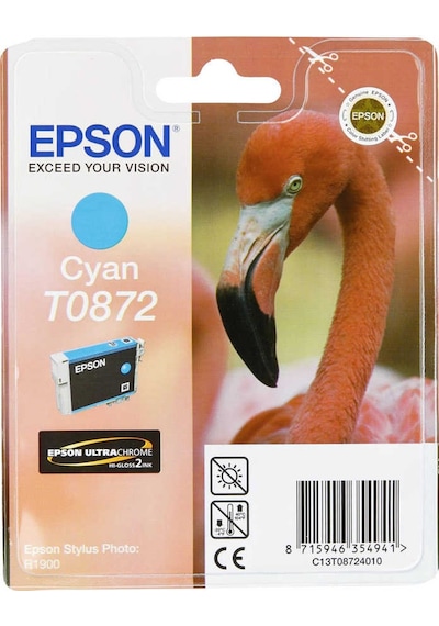 Epson T0872 C13T08724020 Mavi Kartuş R1900