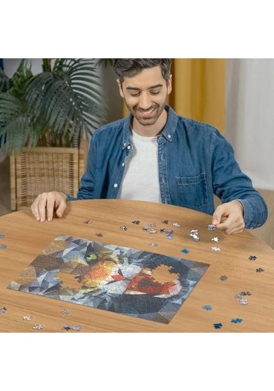 500p Puzzle Köşeli Aslan, Yapboz
