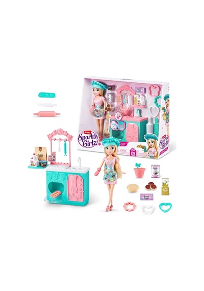 Nessiworld Sparkle Girlz Aşçı Bebek Ve Oyun Seti 27cm-39028