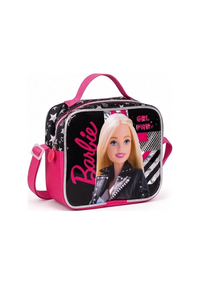 Barbie Beslenme Çantası Çocuk Öğrenci Okul Yemek Çantası Günlük Okul Kullanımı 23x19x10 Cm Çok Renkli