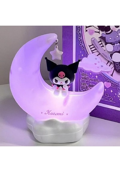 Kawaii Gece Lambası Sevimli Anime Karakter Led Işık Lambası Güzel Oda Dekor Eşyaları Şarj Edilebilir Masa Lambas Diğer